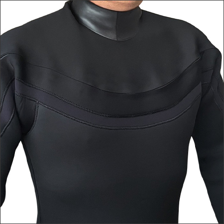 WarmdArt ジャージセミドライ：ロングチェストZIP