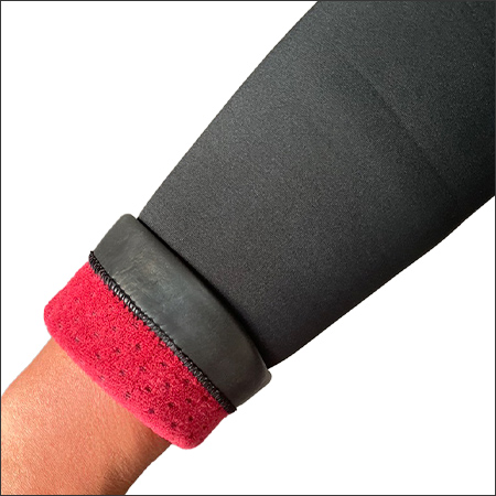 WarmdArt ジャージセミドライ：ロングチェストZIP